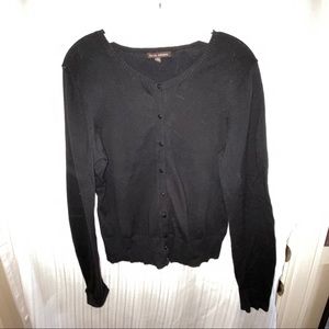 Sarah Johnson black cardigan Medium
